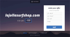 Desktop Screenshot of lajollasurfshop.com